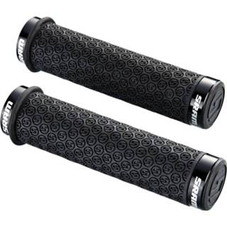 👉 Handvat silicone one-size-fits-all pair zwart SRAM DH Locking Grips - Handvatten