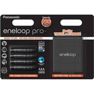 👉 Batterij Oplaadbare AAA (potlood) Panasonic eneloop Pro HR03 Box NiMH 900 mAh 1.2 V 4 stuks 5410853060178