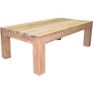 👉 Terrastafel teak teakhout active Tenerife lounge tuintafel 140x75xH46,5 cm