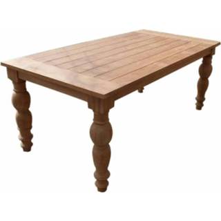👉 Terrastafel teak teakhout active Amalia dining tuintafel 180x100xH77 cm