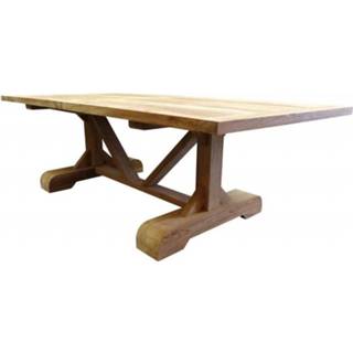 👉 Terrastafel teak teakhout active Antigua dining tuintafel 250x120xH77 cm geschoord
