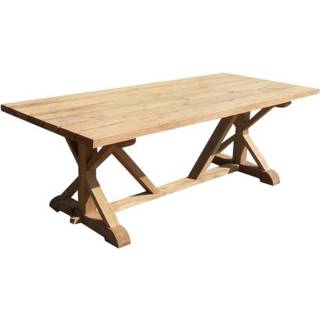 👉 Terrastafel teak teakhout active Xena dining tuintafel 200x100xH77 cm