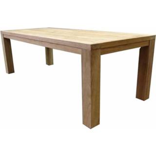 👉 Terrastafel teak teakhout active Selena Old dining tuintafel 240x100xH78 cm