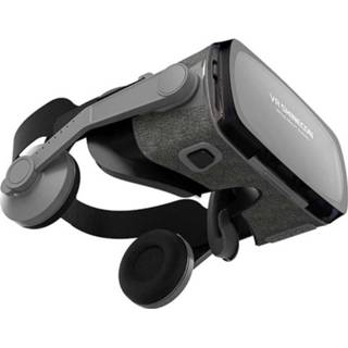 👉 Virtual reality bril grijs zwart VR brillen SHINECON IMAX voor smartphones - 4.7 tot 6 inch 8720007180544