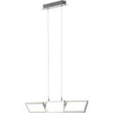 👉 Wit aluminium LED-pendellamp 28 W Warm-wit Brilliant Tunar G93450/21 4004353316944