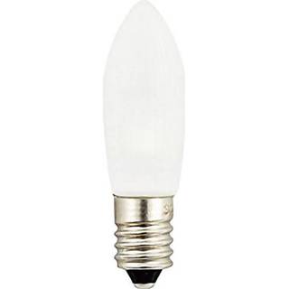 👉 Ledlamp wit Konstsmide 5042-330 Reserve LED-lamp 3 stuks E10 14 - 55 V Warm-wit 7318305042339