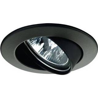 👉 Inbouwlamp zwart LED GU5.3 50 W Paulmann 17951 (glanzend) 4000870179512