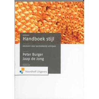 👉 Handboek Stijl - P. Burger 9789001709655