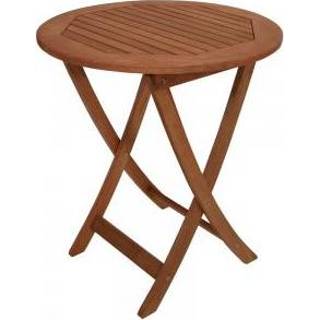 👉 Terrastafel Tuintafel inklapbaar rond 65 cm 4057622579991