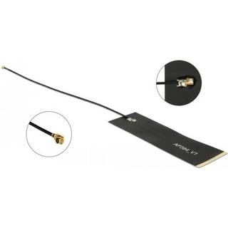 👉 Antenne Delock LoRa 863-928 MHz MHF Stecker 1,68 dBi 1.13 15 cm schwar 4043619125401