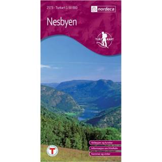 👉 Nordeca - Wander-Outdoorkarte: Nesbyen 1/50 Auflage 2010 7046660025734