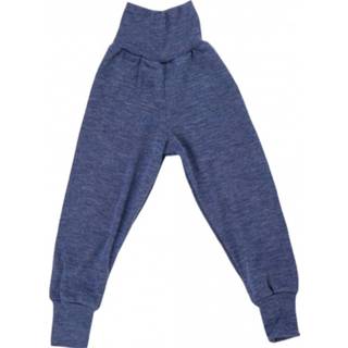 👉 74 uniseks 80 blauw baby's Engel - Baby-Hose Feinripp mit Nabelbund Merino ondergoed maat 74/80, 4046304191873