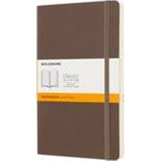 👉 Notitieboek bruin large Moleskine Notitieboekje Classic Soft Cover Aarde Gelinieerd 8058341715512