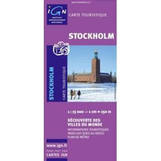👉 Wegenkaart Ign Stockholm 9782758512363