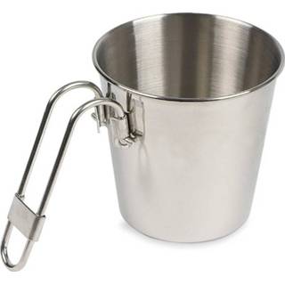 👉 Beker stainless grijs wit Tatonka - Expedition Mug maat 375 ml, grijs/wit 4013236407112