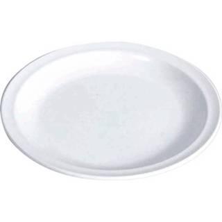 Wit grijs Waca - Melamin Kuchenteller maat 19,5 cm, wit/grijs 4009085172608