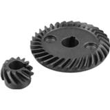 👉 Uxcell New Arrival 8mm/10mm Metal Spiral Bevel Gear Set for Makita 9523 Angle Sander Transmission Parts High Quality