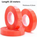 Lens 1 Roll Strong 0.2mm Thick 10meter Acrylic Adhesive Double Sided Tape for phone Repair Tablet Display LCD Screen Car paste