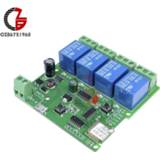 👉 Switch 12V 220V Wifi Relay 4 Channel Wireless Module Remote Control App 5-32V for Smart Home