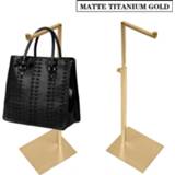 👉 Handtas Linliangmuyu 7-shape High quality Metal Bag handbag Display Stand Holder Rack Adjustable Height BJ01-01