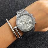 👉 Watch rose goud steel vrouwen Relogio CONTENA Crystal Diamond Luxury Gold Women Watches Fashion Women's Full Wrist Clock saat