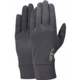 👉 M zwart uniseks Rab - Flux Liner Glove Handschoenen maat 821468826564