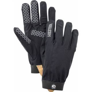 👉 Glove uniseks 6 zwart grijs Hestra - Nimbus 5 Finger Handschoenen maat zwart/grijs 7332540919331