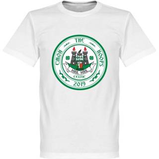 👉 Shirt wit C'mon The Hoops Celtic Logo T-Shirt -