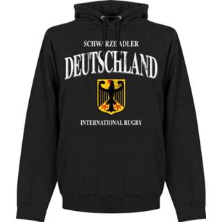 👉 Hoodie zwart Duitsland Rugby -