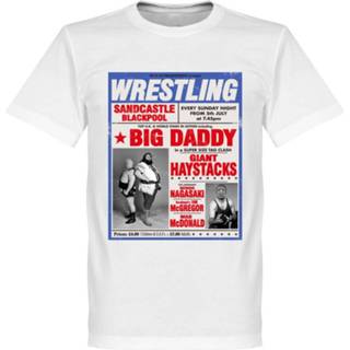 👉 Poster wit Big Daddy vs Giant Haystack Wrestling T-shirt -