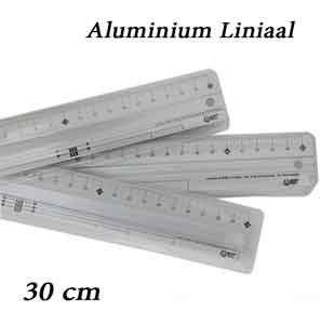 Aluminium liniaal 30cm