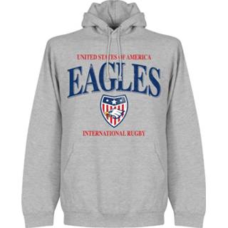 👉 Hoodie grijs Verenigde Staten Rugby -