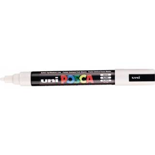 👉 Paintmarker wit medium Uni Posca PC-5M Paint Marker -