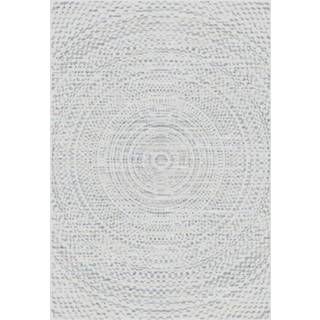 👉 Vloer kleed grijs Vloerkleed Breeze Circles wool/cliff grey 160x230cm 5414478673249