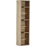 👉 Boekenkast hout beige Rocky Origami 7109612241047