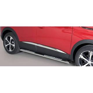👉 Sidebar zilver Sidebars Peugeot 3008 - 2016/Nu Design