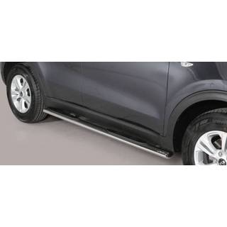 👉 Sidebar zilver Sidebars Kia Sportage 2016 - Ovaal