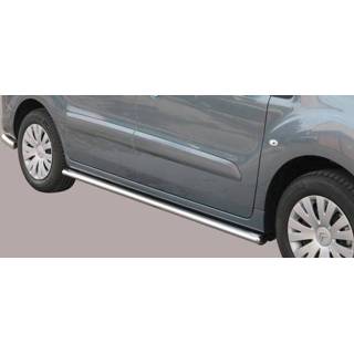 👉 Sidebar zilver Sidebars Citron Berlingo v.a. 2008 - Ovaal