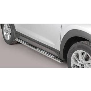 👉 Sidebar RVS zilver Sidebars Hyundai Tucson 2015 - Design