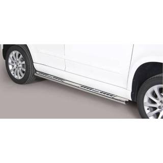 👉 Sidebar RVS zilver Sidebars Skoda Yeti 4x2 - Design