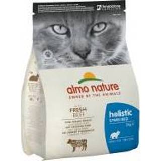 👉 Katten voer 2kg Sterilised Rund & Rijst Almo Nature Kattenvoer 8001154125955
