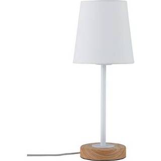 👉 Tafellamp wit hout LED E27 20 W Paulmann Neordc Stellan 79636 Wit, 4000870796368