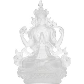 👉 Boeddha transparant wit active Beeld van Chenrezig (Transparant Wit) 8719497617418