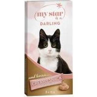 👉 Kattensnack 24x15g Leverworst Creamy Snack My Star is a Darling 4260358516042