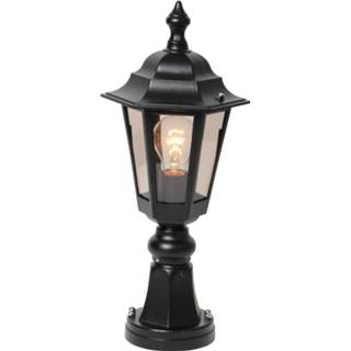 👉 Sokkel lamp zwart aluminium Berlusi II 2 lampen 48cm - 8033239017138
