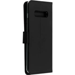 👉 Portemonnee zwarte kunstleder unisex zwart Wallet TPU Booklet voor de Samsung Galaxy S10 Plus 8719638606752