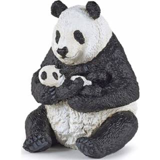 👉 Speelgoed figuur active kinderen baby's multi plastic kunststof panda met baby 8 cm