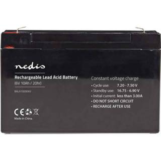 👉 Active Nedis BALA100006V Oplaadbare Loodzuuraccu 6v 10 000 Mah 151 X 50 X... 5412810284115