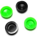 Zaklamp zwart donkergroen rubber 2PCS New C8 Flashlight Switch Caps Black/ Green Waterproof Pad Button Cap Light 17.6mm Torches Hat Accessories