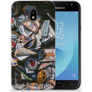 👉 Samsung Galaxy J3 2017 Uniek TPU Hoesje Badges 8720091057081